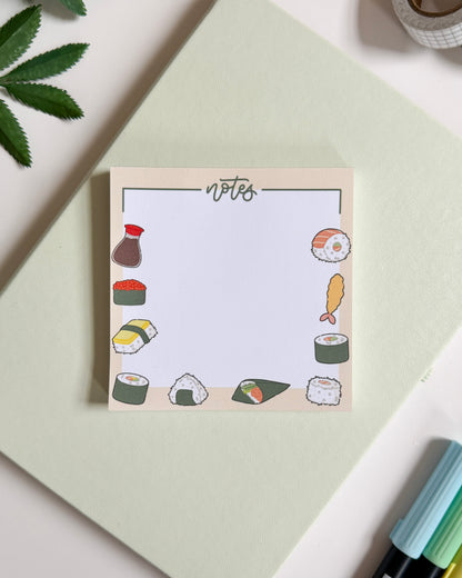 Sushi Notepad