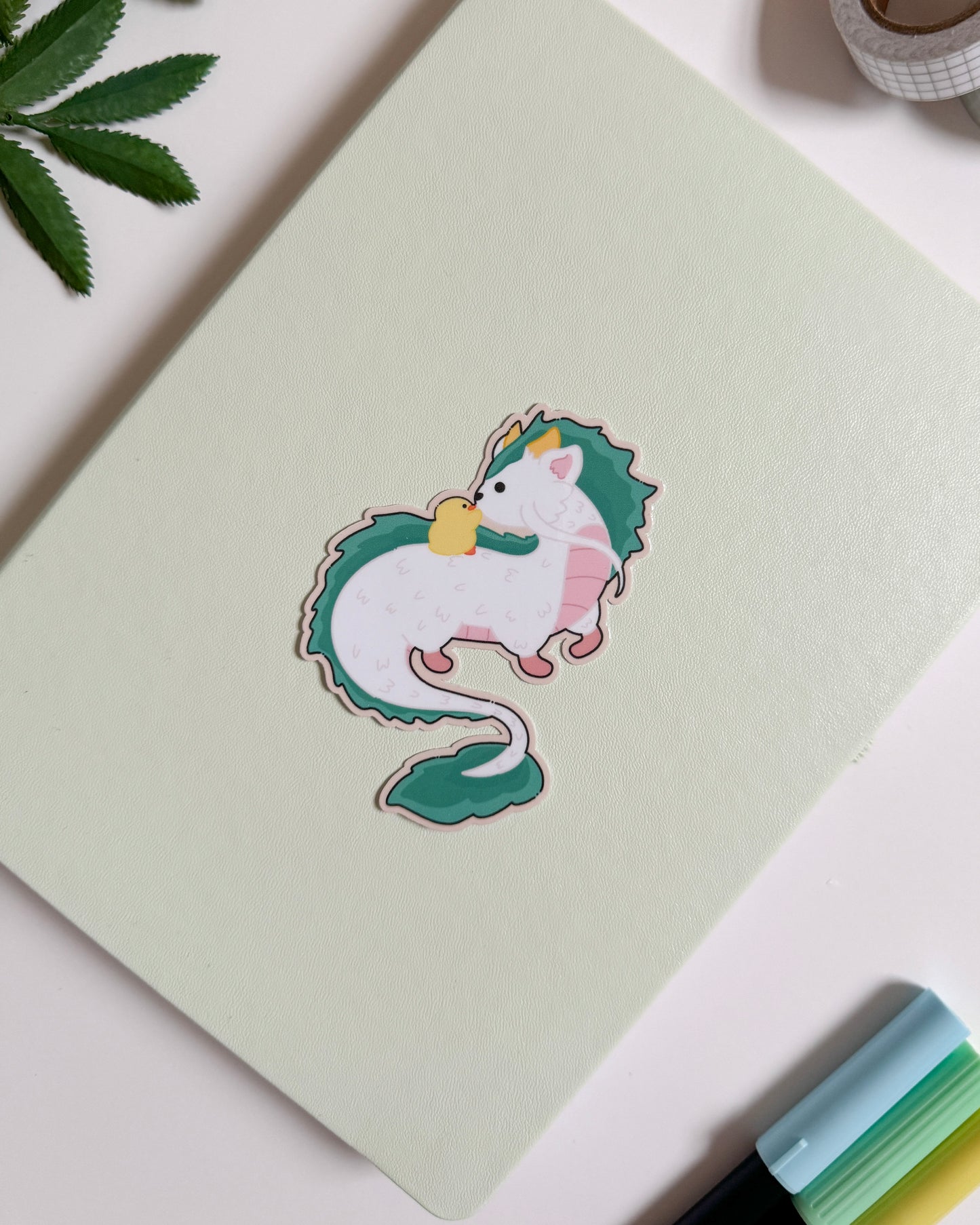 Haku & Plumpy Vinyl Sticker