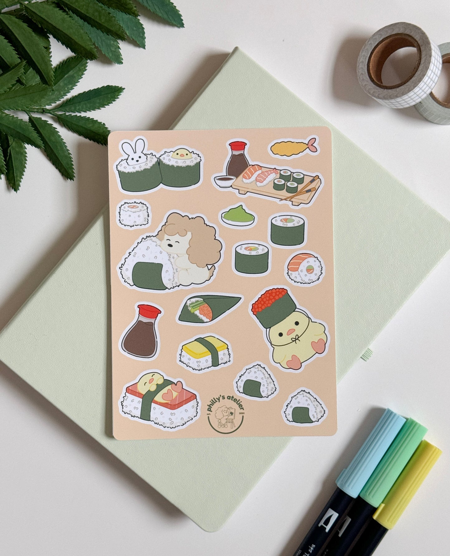 Sushi Sticker Sheet