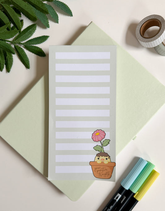 Flowerpot Notepad