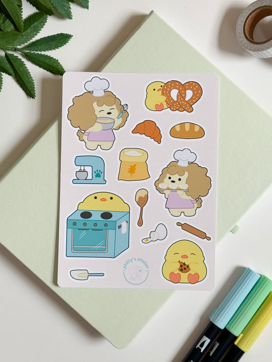 Coco's Kitchen Sticker Sheet