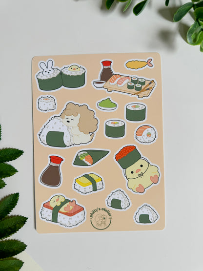 Sushi Sticker Sheet