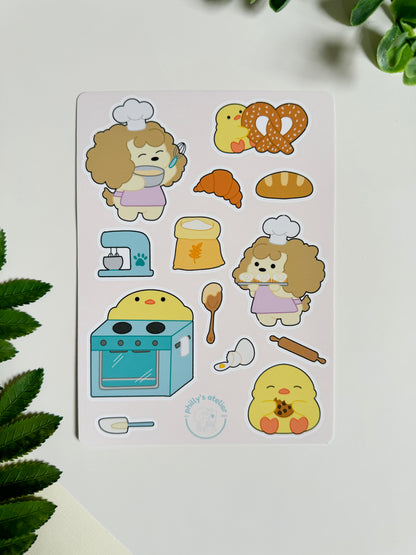 Coco's Kitchen Sticker Sheet